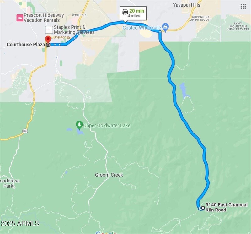 67-067_Distance to Downtown Prescot