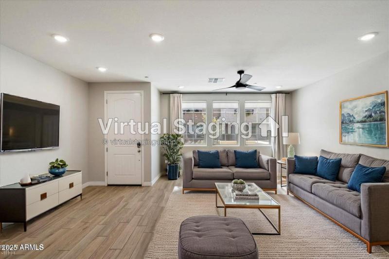 Living room - staged