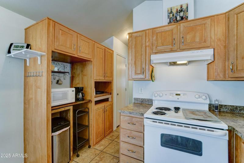 Coffe Bar and ample storage