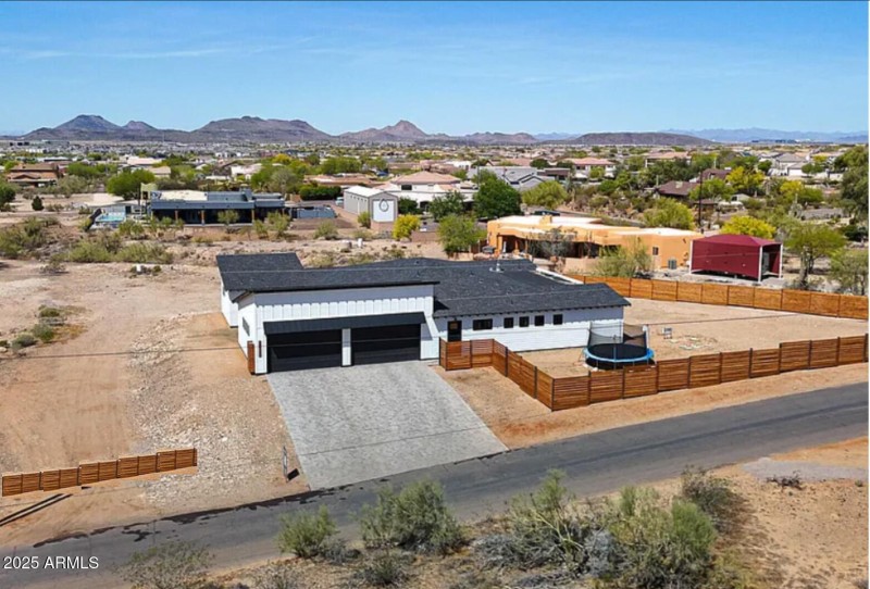 Owner is in process of fencing front