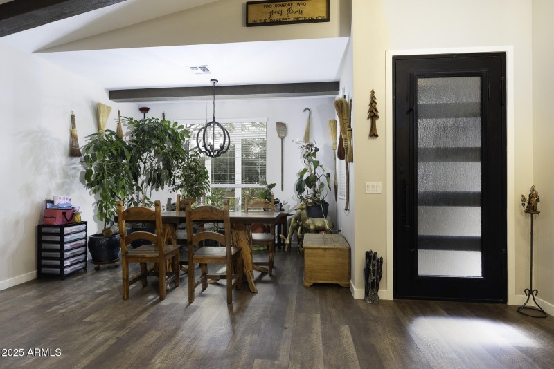 Dining Room and Front Entry