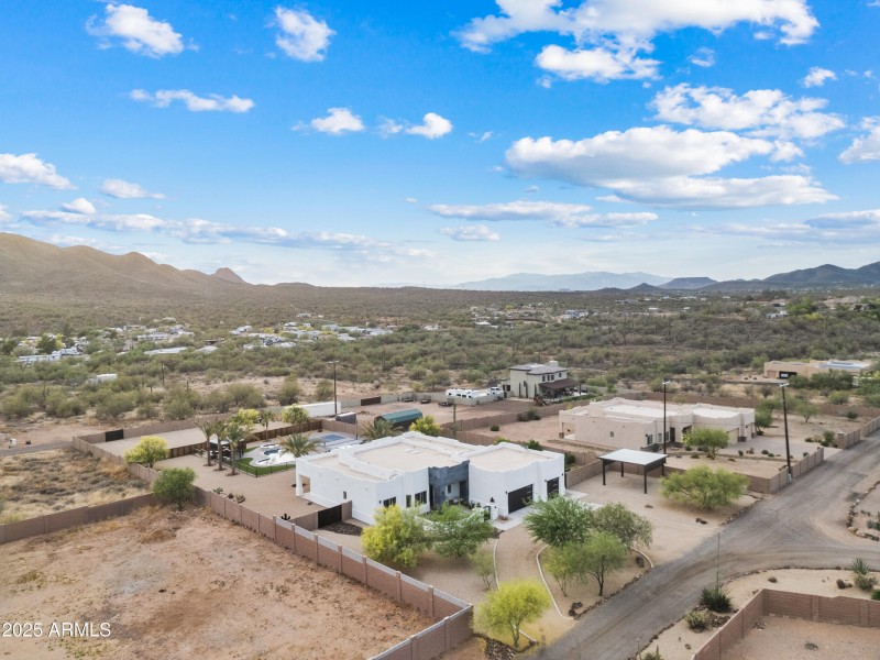 Aerial View from front