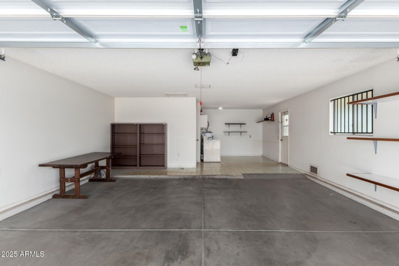 Spacious 2-Car Garage