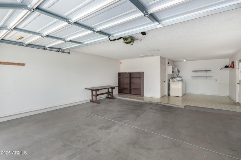 Spacious 2-Car Garage