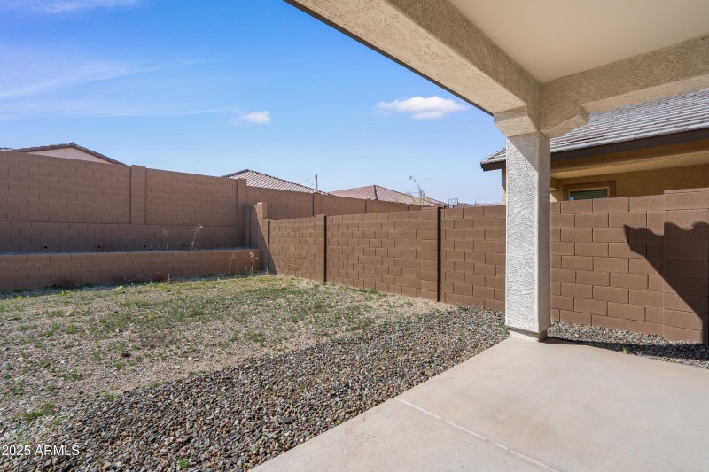 32-Back patio & yard