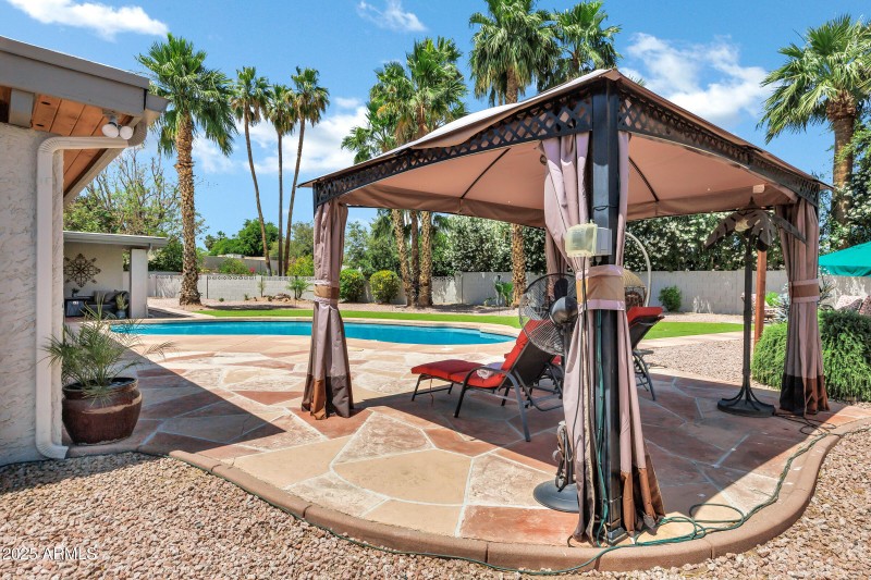 Gazebo Wired for Power