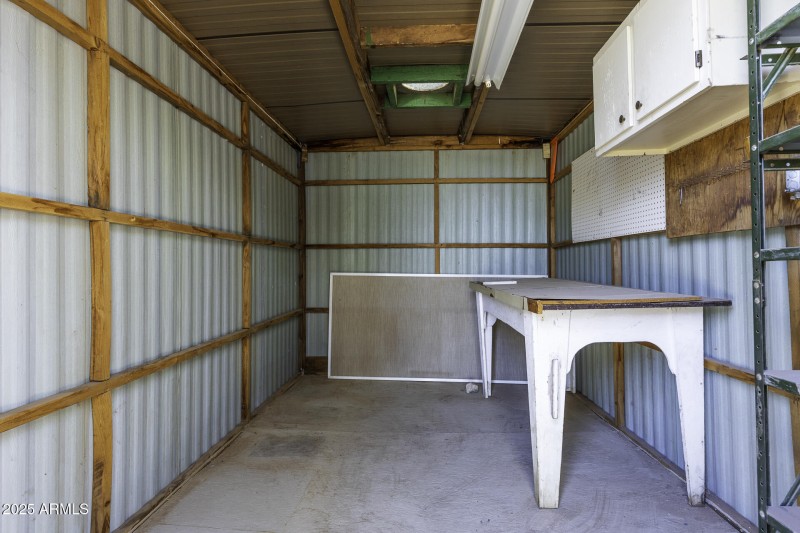 Shed Interior