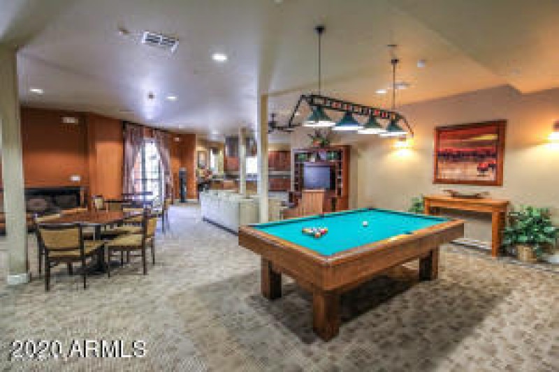 Billiard room