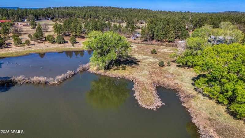 Aerial Frontage View - Larson rd propert