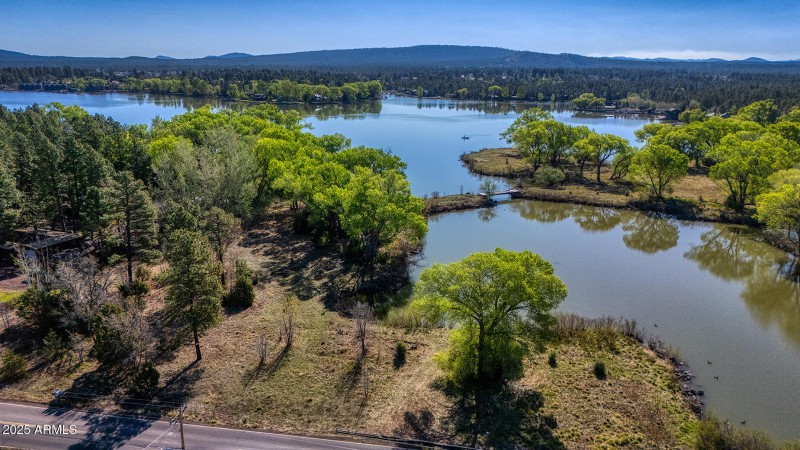Aerial View from Larsen rd property rain