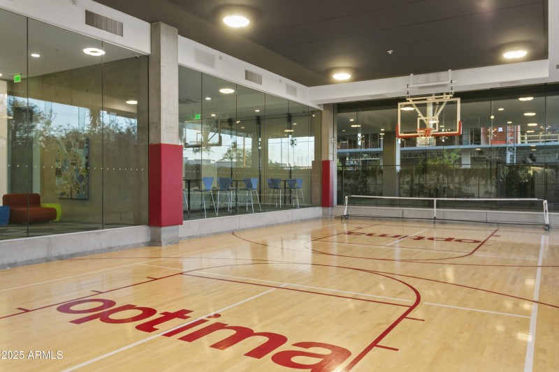 Basketball & Pickleball Court