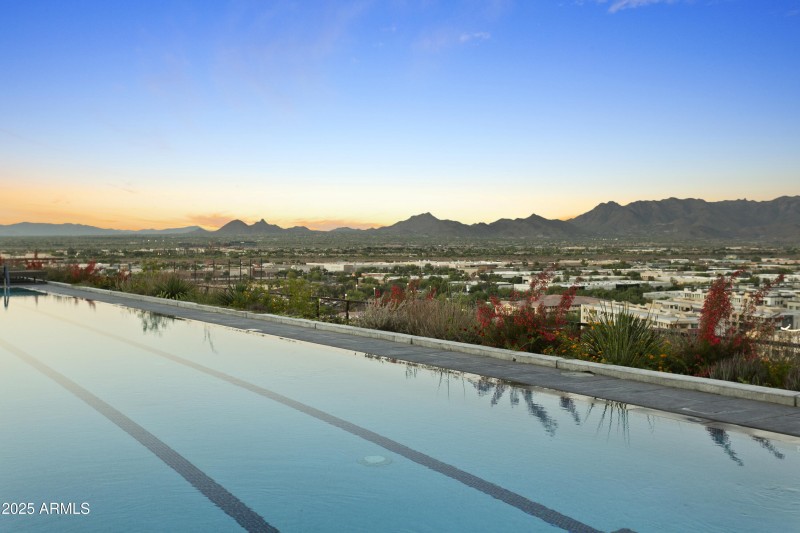 View from Sky Deck Heated Swimming Pool