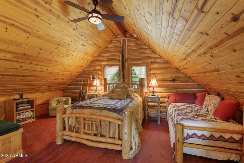 Upstairs bedroom area