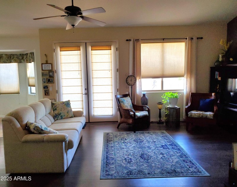 French Doors to Patio