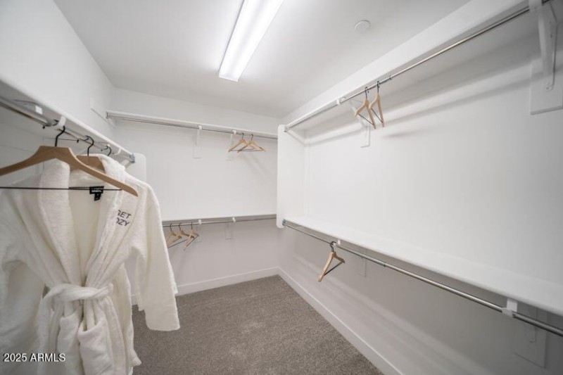 Primary Walk in Closet