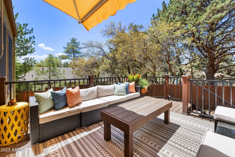 Main Level Side Deck