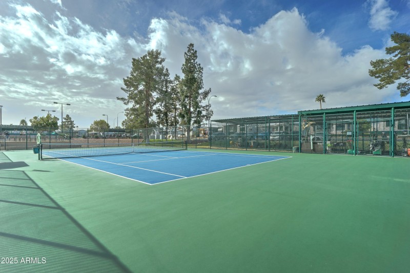 Greenfield Village tennis court