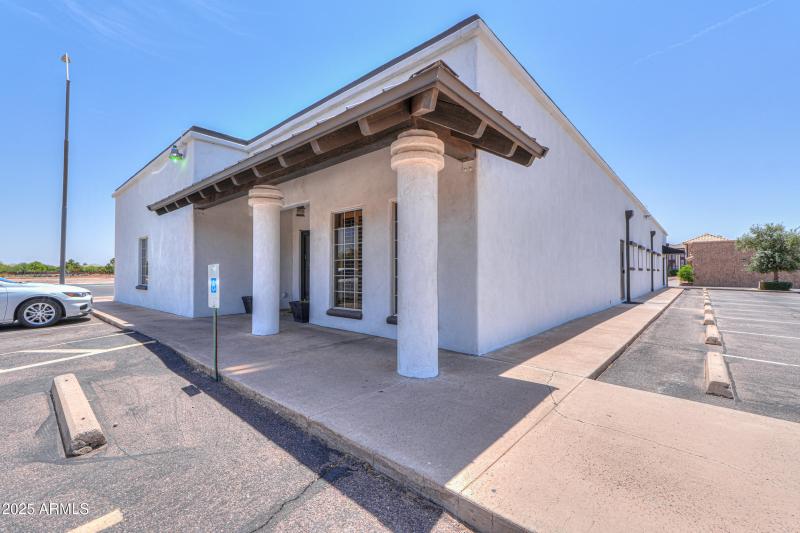 North entrance close