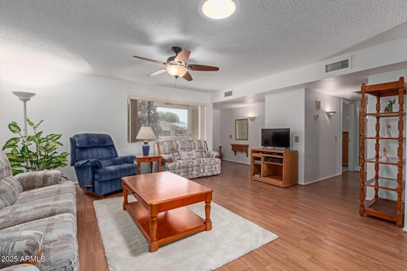 Living Room and Front Door