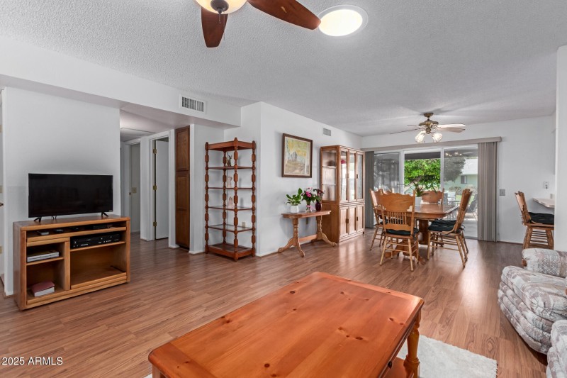 Dining Room View from Living Room