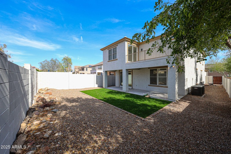 Freshly Painted Backwall