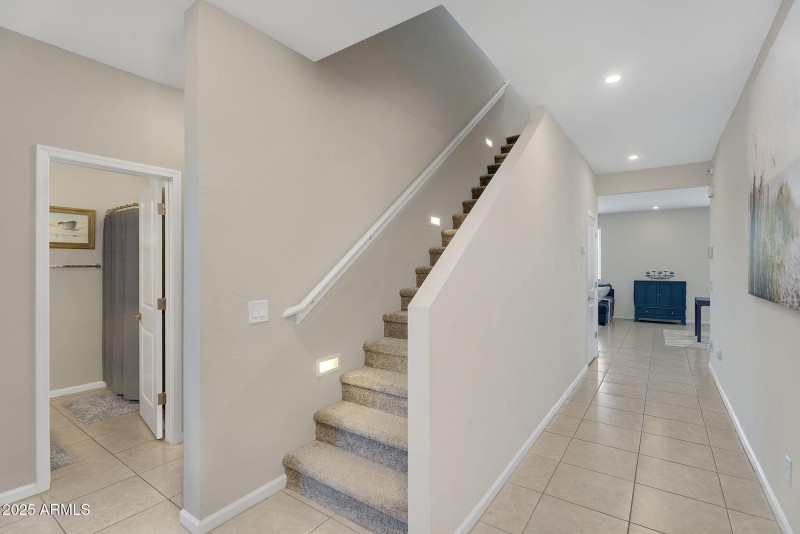 Inviting Entryway with Smart Layout