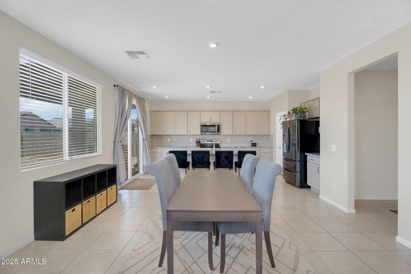 Kitchen Island with Backyard Access