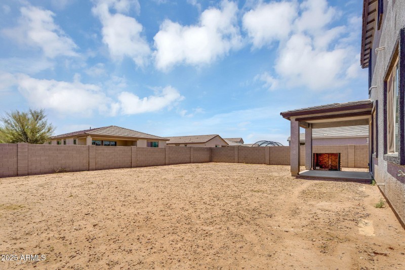 Plenty of Room for a Future Pool