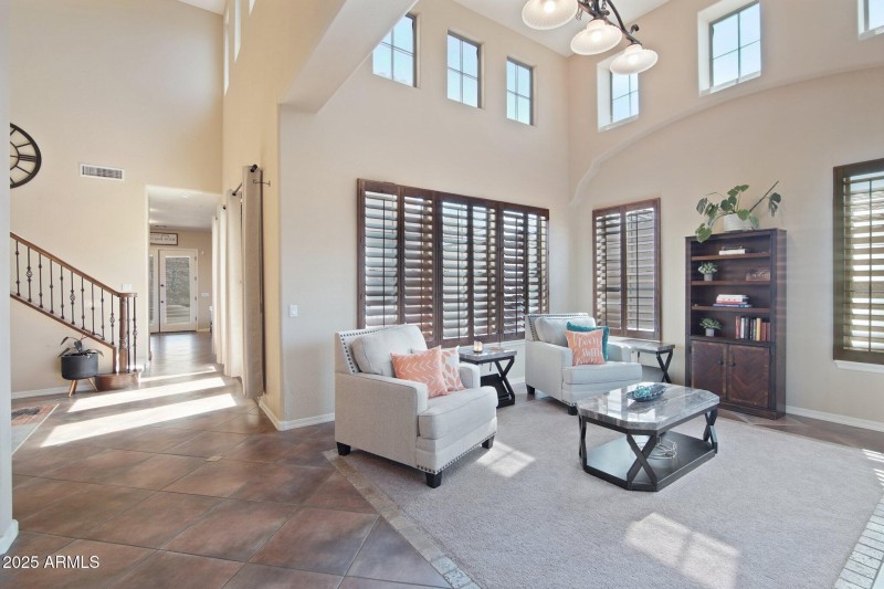 Natural Light Fills the Space