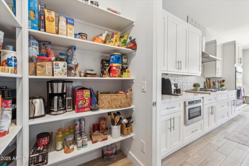 Walk-in pantry