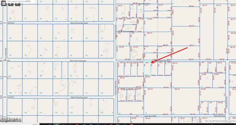 organ pipe parcel map
