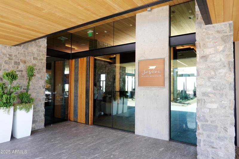 Seven Clubhouse front door