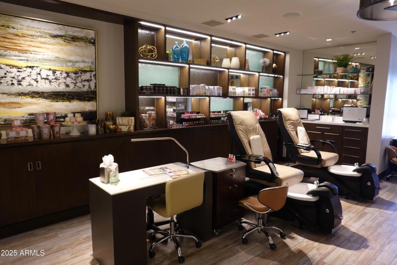 Sonoran Clubhouse spa nails and toes