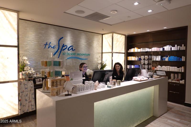 Sonoran Clubhouse Spa reception