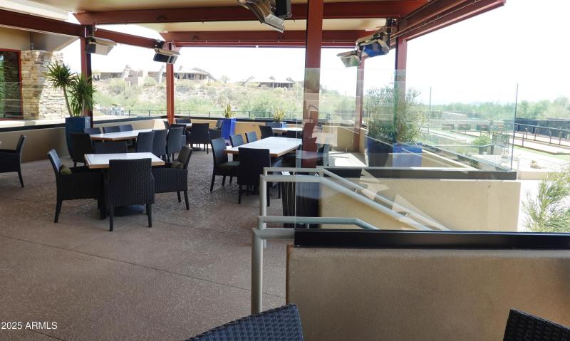 Sonoran Clubhouse Verde Cafe outdoor din