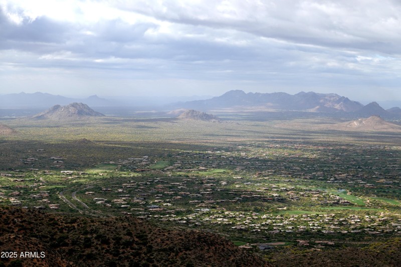View from top of mountains
