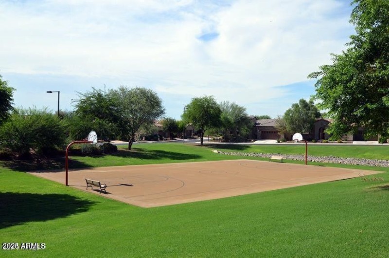 Kiva Club Park Basketball Court