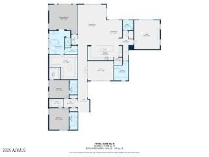 2D Floor Plan for 1500 East Sagittarius