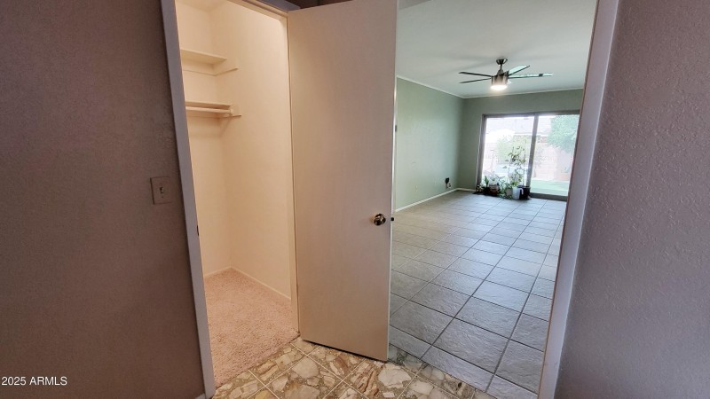 Walk-In Front Closet