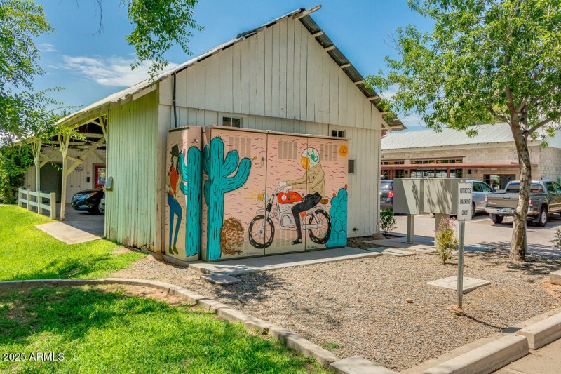 Art at the coffee shop