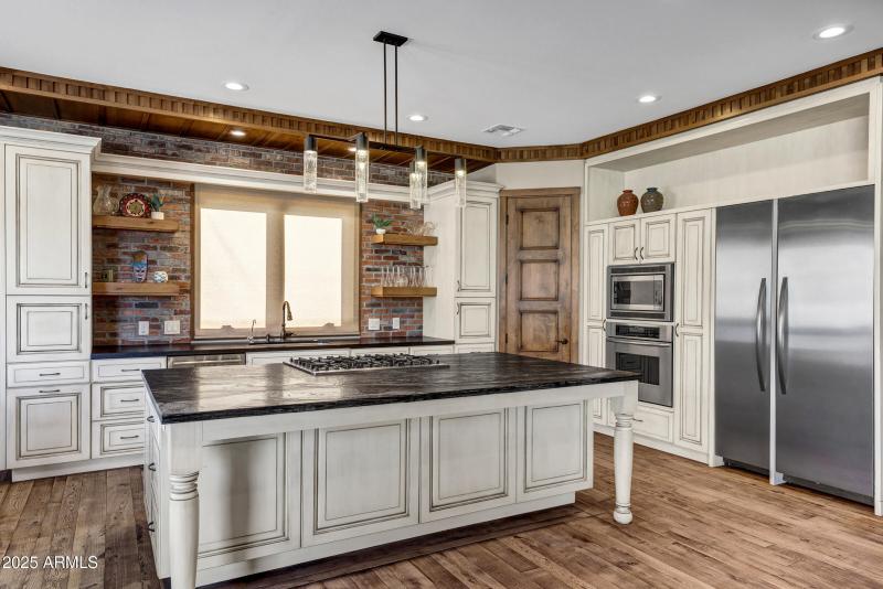 Expansive Kitchen Area