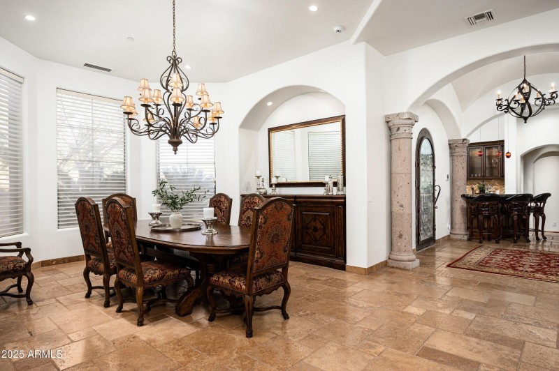 Formal dining room