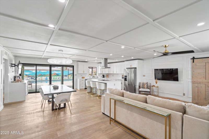 Family Room to Kitchen