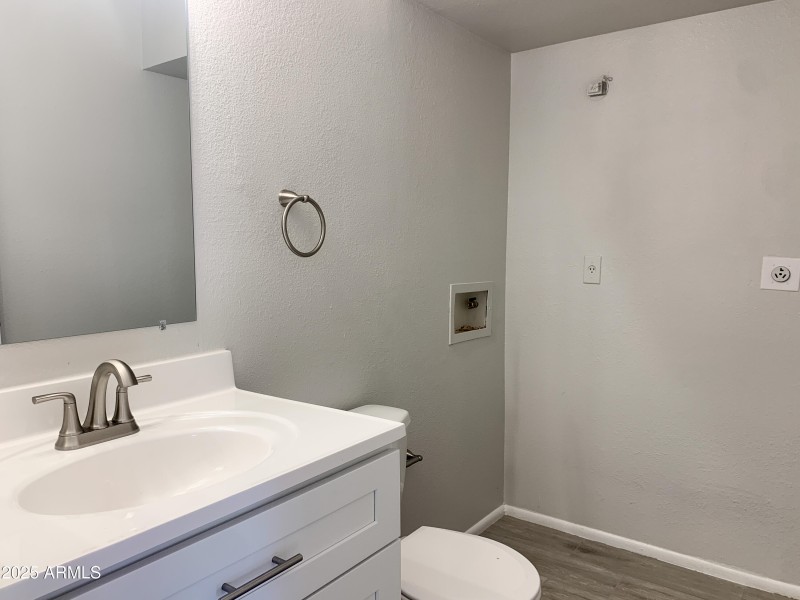 Half Bath and Laundry