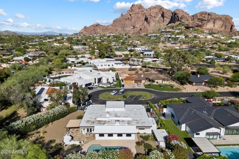 Aerial View to Camelback