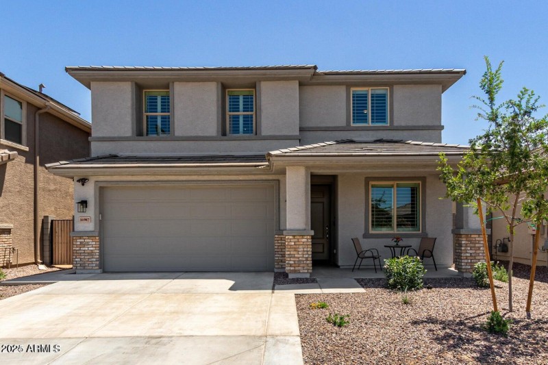 Front view from north