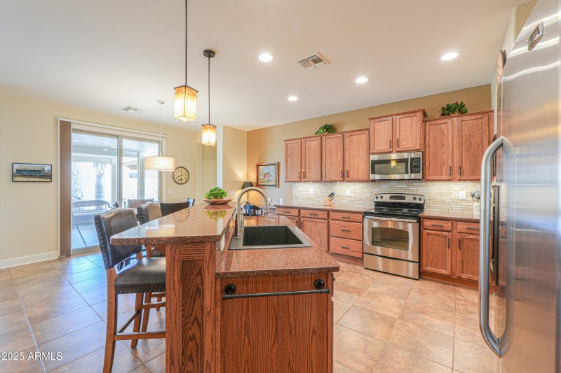 New granite sink & RO