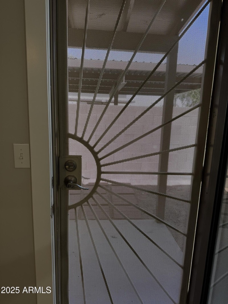 Patio screen door
