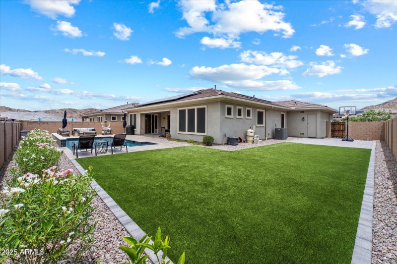 Synthetic Turf Backyard