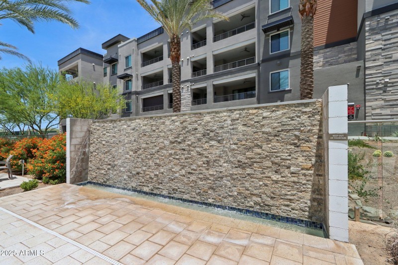 Waterfall Wall Feature